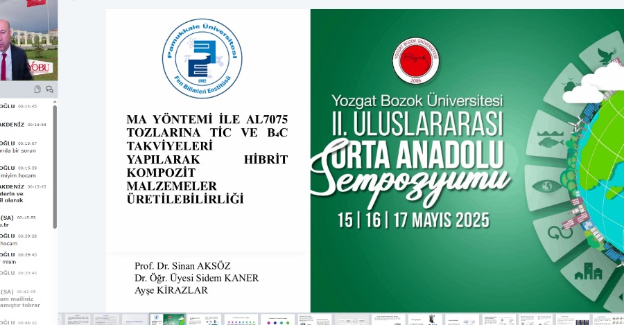 II. Uluslararası Orta Anadolu Sempozyumu Çevrim İçi Oturumlar Başarıyla Gerçekleştirildi