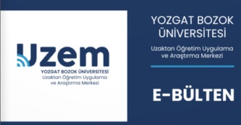 YOBÜ-UZEM E-Bülten  13. Sayısı (Ocak 2022) Yayınlandı