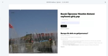 BOYSİS Kullanıcı Eğitimi